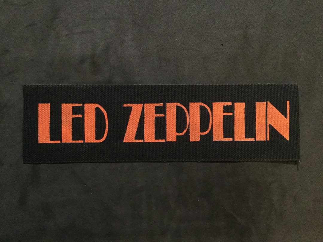 Led Zeppelin Handmade Handpainted Patch more Info in Etsy