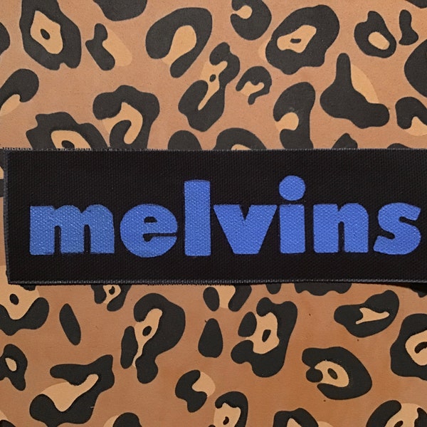 Melvins handmade, hand-painted patch (More info in description!)