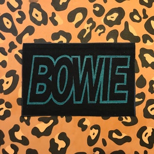 David Bowie handmade, hand-painted patch (More info in description!)