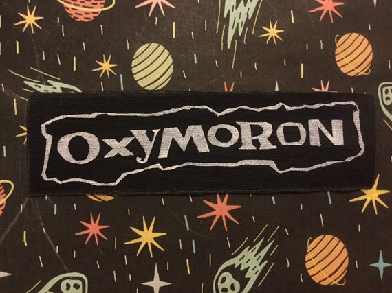 Oxymoron punk patch