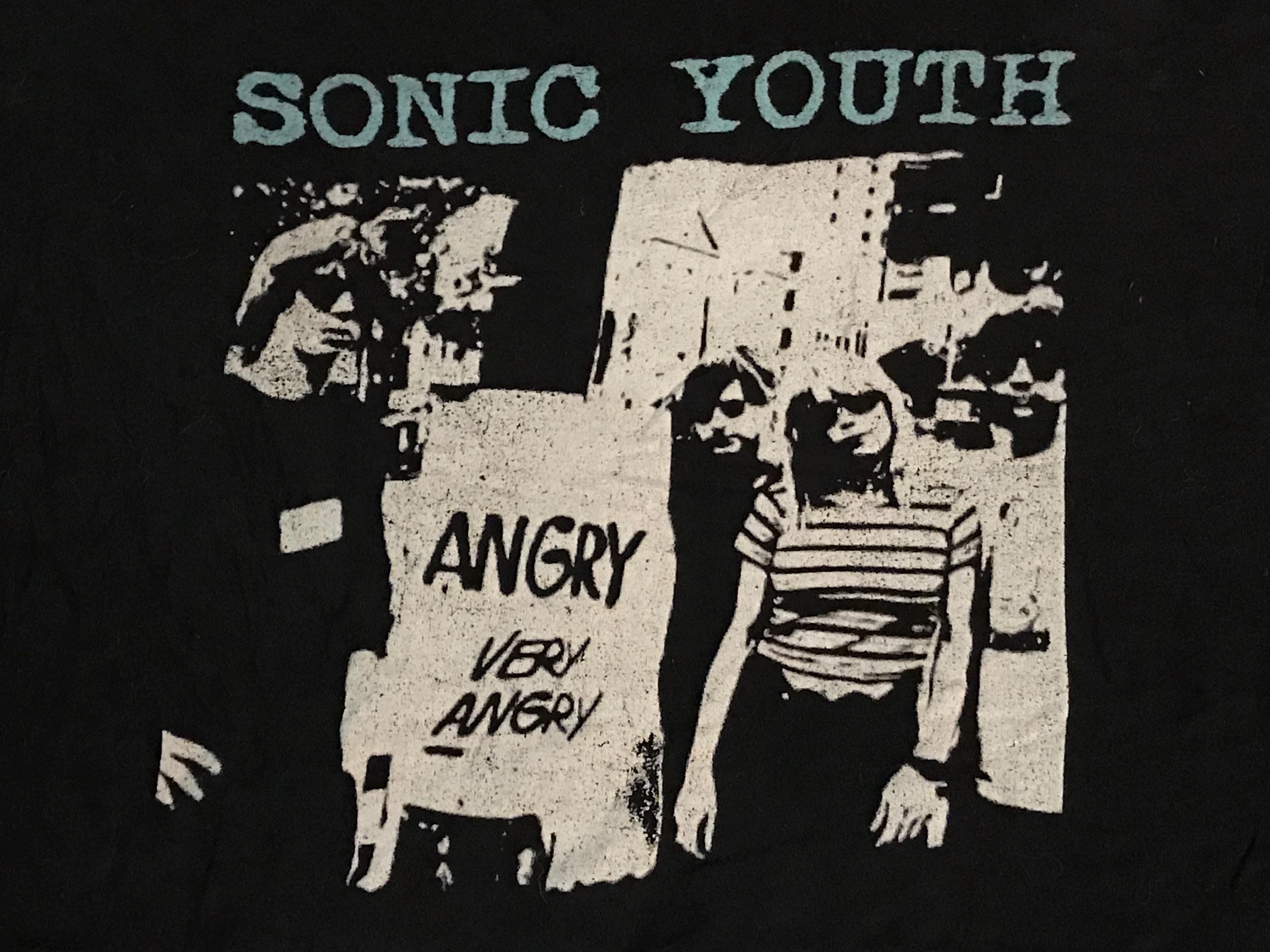 Sonic Youth ヴィンテージ　シルクスクリーンポスター　ナンバリングあり vintage sonic youth ポスター Sonic Youth ヴィンテージ シルク