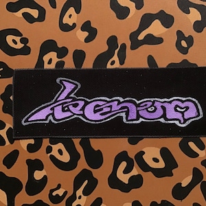 Venom handmade, hand-painted patch (More info in description!)