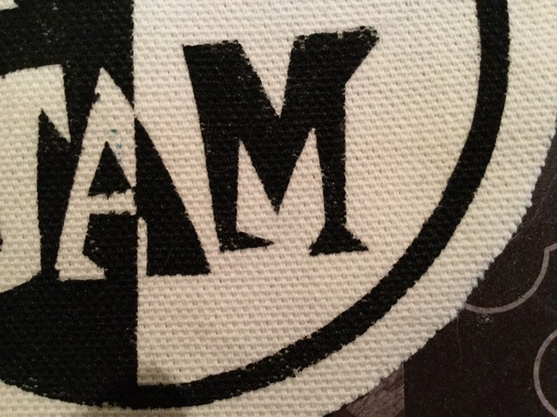 Jam hand painted patch