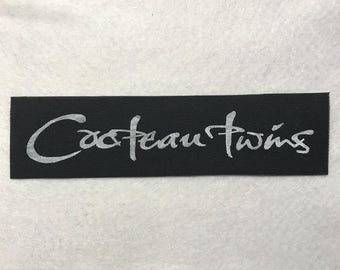 Cocteau Twins handmade, hand-painted patch (More info in description!)