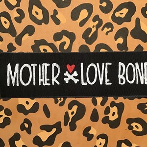 Mother Love Bone handmade, hand-painted patch (More info in description!)