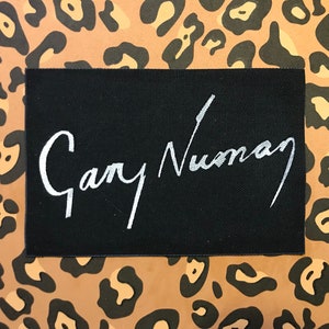 Gary Numan handmade, hand-painted patch (More info in description!)