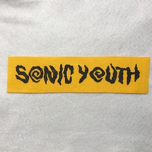Sonic Youth handmade, hand-painted patch (More info in description!)