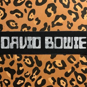 David Bowie Patch / Music Patch / Retro Patch / Embroidered Iron ...