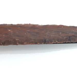 8 Inches Big Crafted Arrowhead Natural Stone Flint Arrowhead point