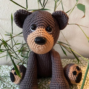 Bernie the Bear With Storybook No Bow