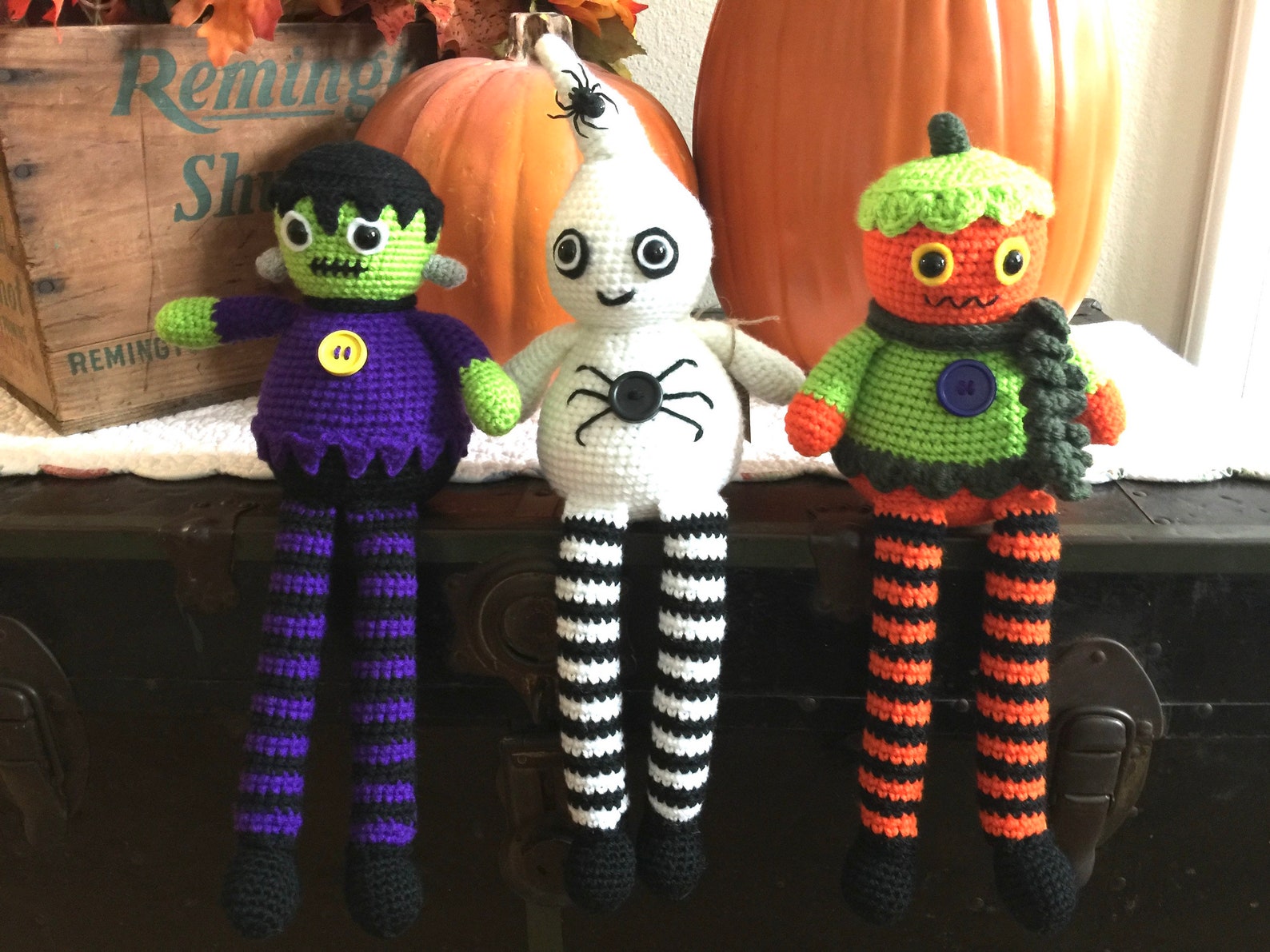 Halloween Haunts Shelf Sitters Etsy