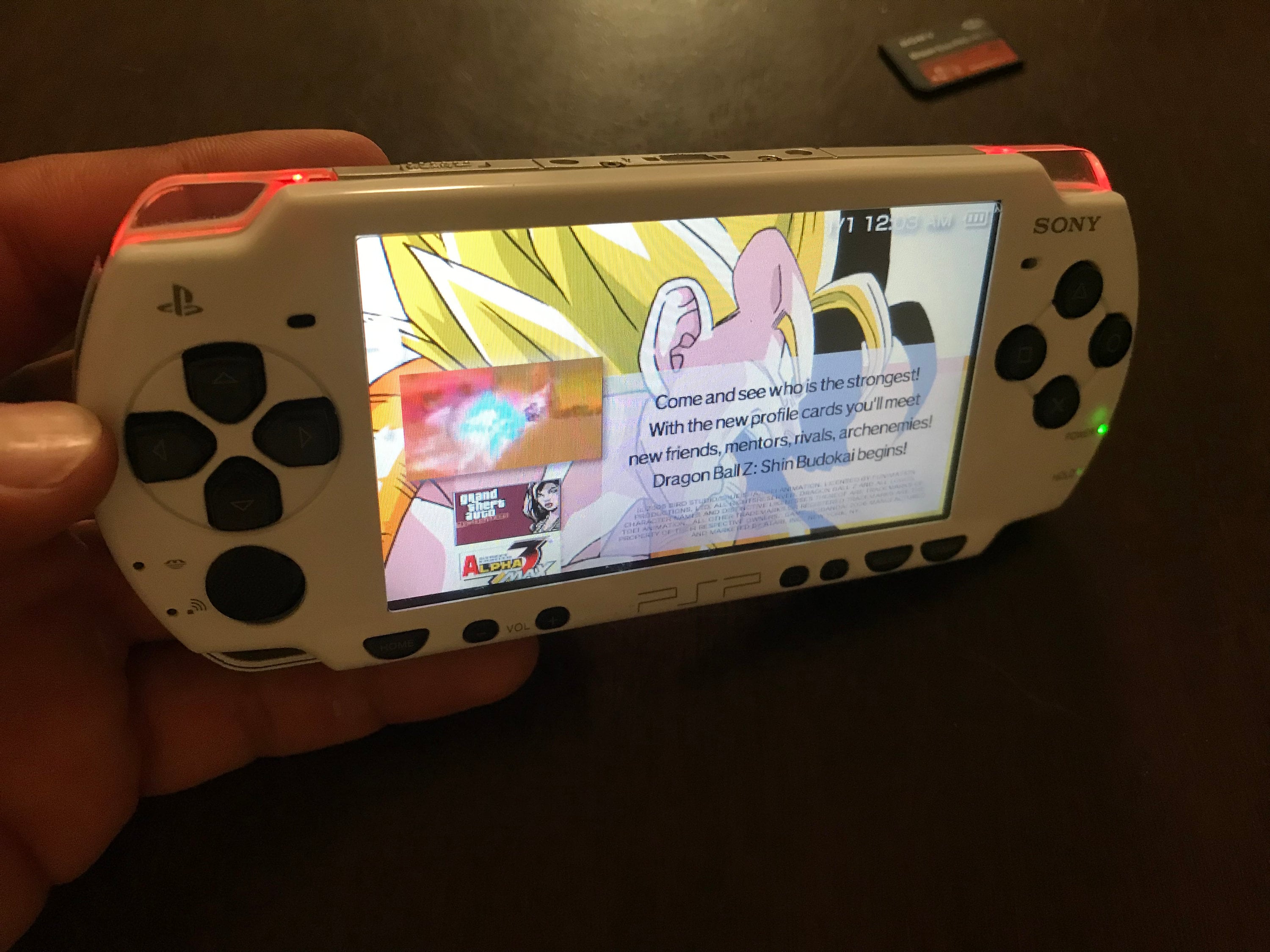 Psp 2000 Custom Modded CFW / UMD Cutout LED Mod / 64 GB Etsy