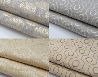 High Quality Chenille Jacquard Sofa Fabric Vintage Fabric For Sofa Cushion Sofa Towel Plaid Cloth Handmade Craft Supplies Sewing DIY Fabric