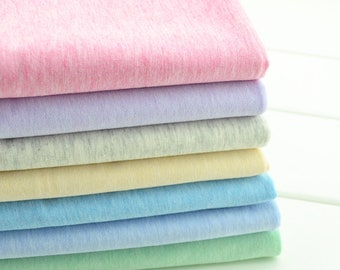 Odell Cotton Fabric, T shirt fabric, Stretch Fabric, Spandex Fabric, Cool And Breathable, Summer Fabric Sold By The Half Yard