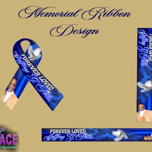 Kid Sublimation Memorial Ribbon Pins Template, Custom Memorial Ribbons,  Personalized Memorial Pins 
