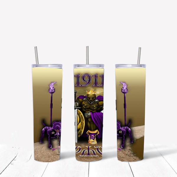 omega psi phi  INSPIRED TUMBLER Template