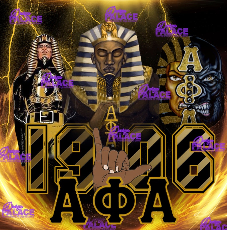 Alpha Phi Alpha INSPIRED TUMBLER Template Etsy