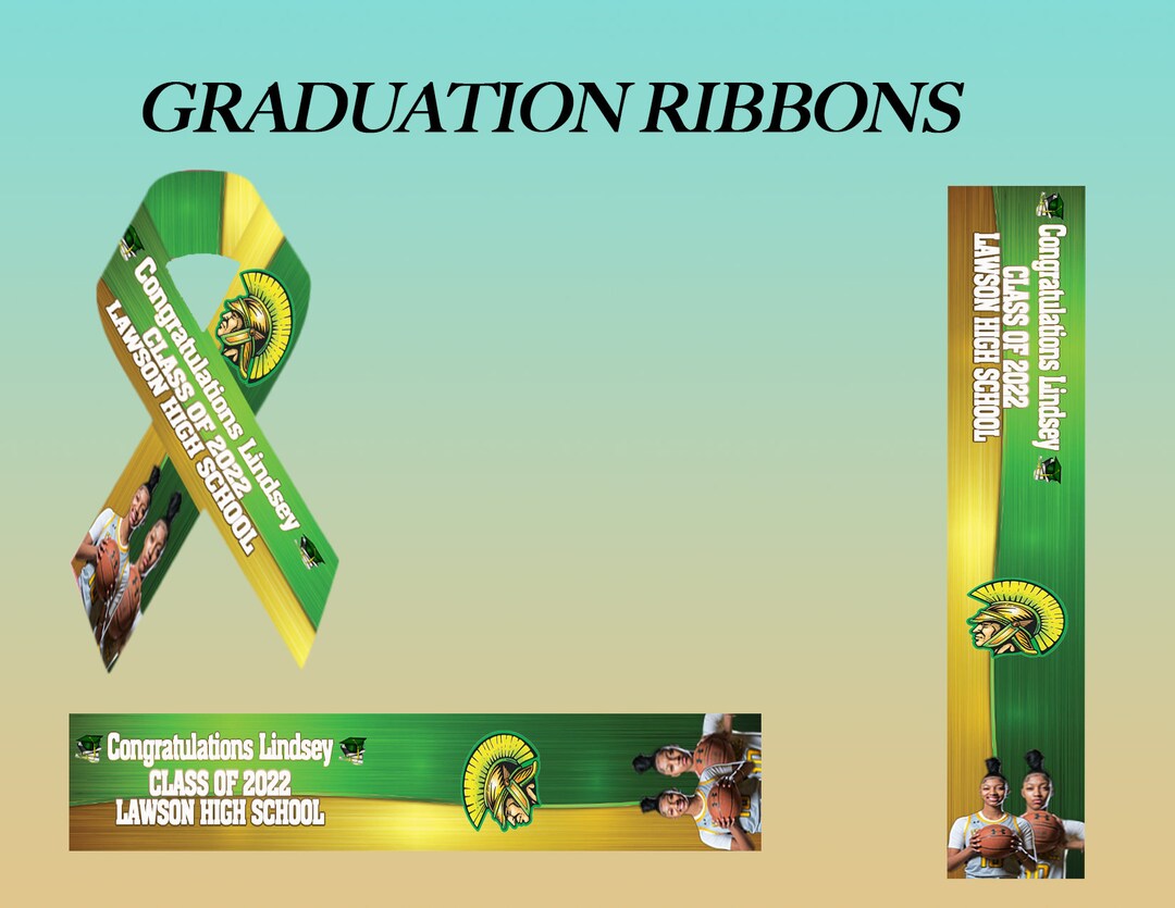 Graduation Ribbons Etsy