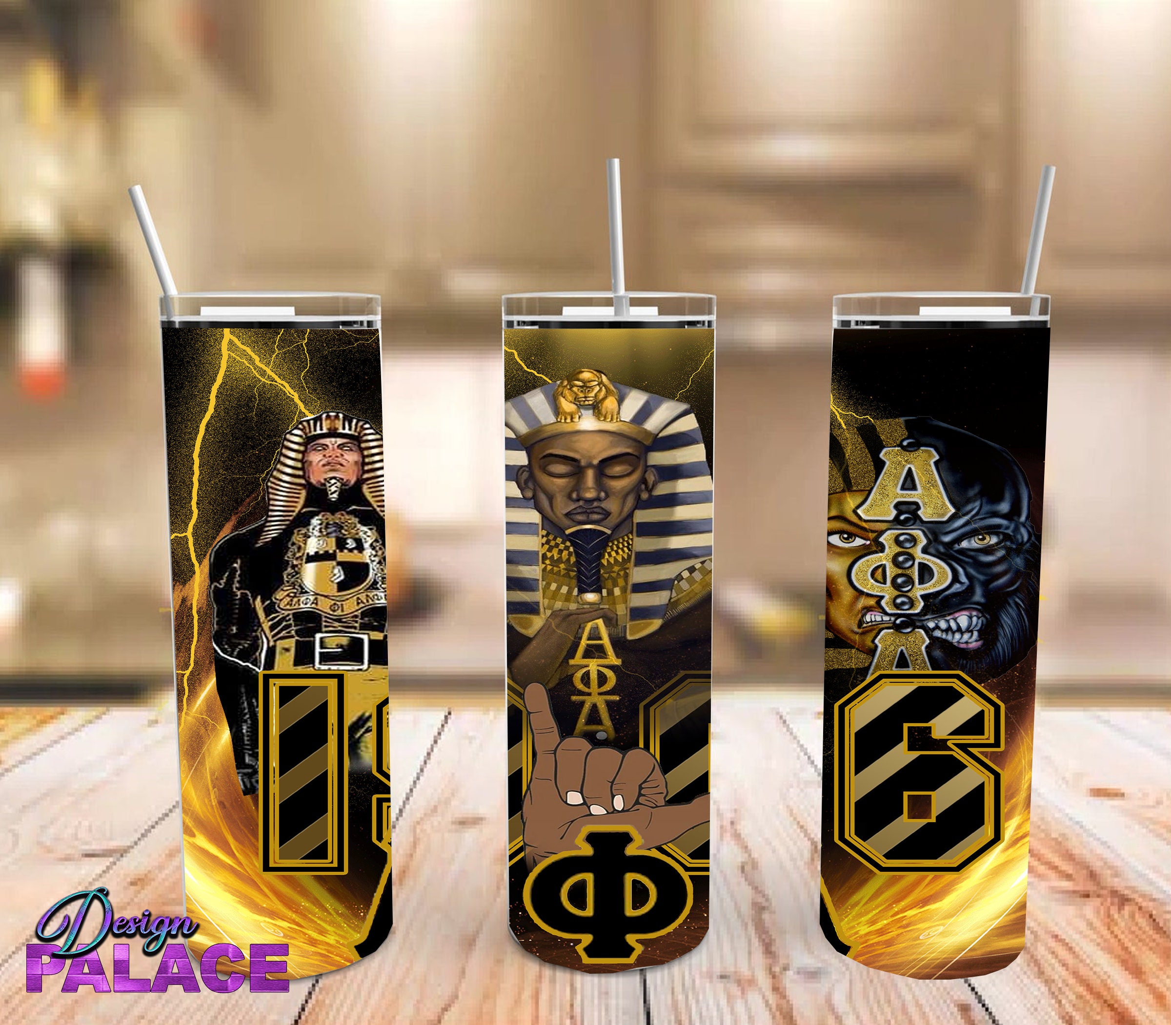 Alpha Phi Alpha - 20 oz RTIC Tumbler – Creative CNC Carvings