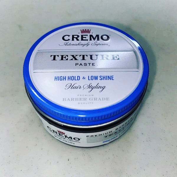 Cremo Hair Styling Barber Grade Texture High Hold Low Shine 4 Oz