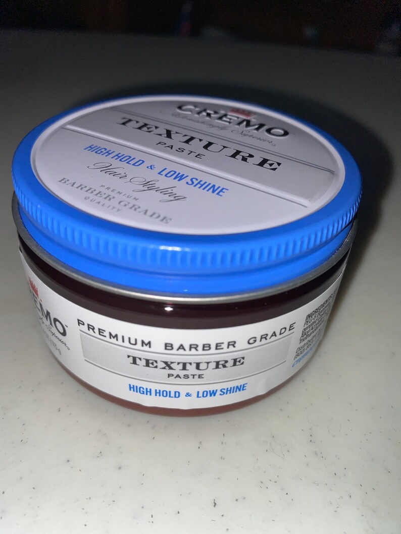 Cremo Hair Styling Barber Grade Texture High Hold Low Shine 4 Oz Etsy