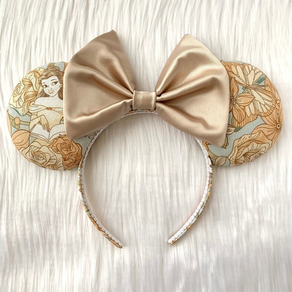 Beauty and the Beast Mouse Ears - Etsy