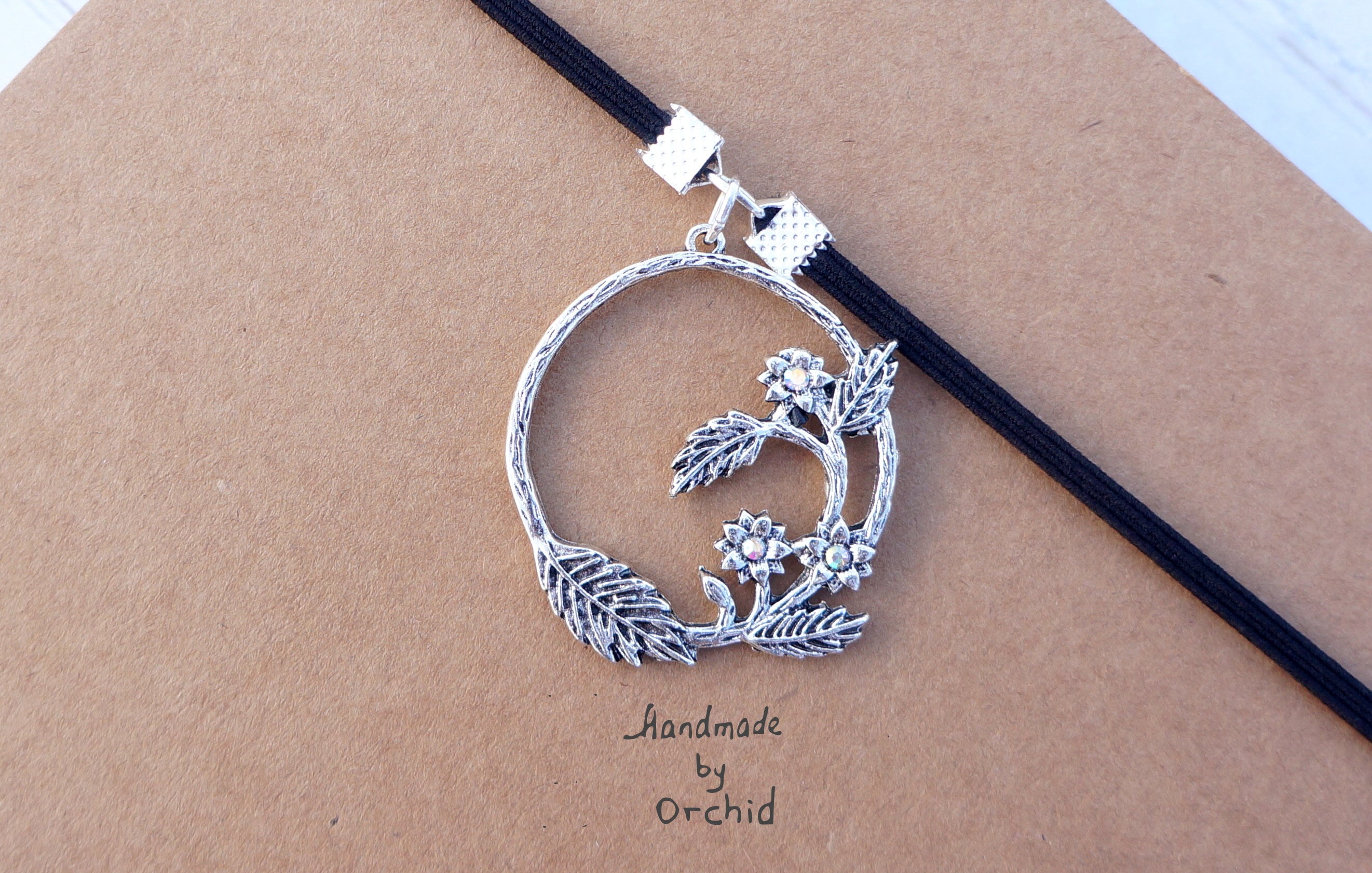 Sterling silver bookmark for women elastic handmade book Etsy