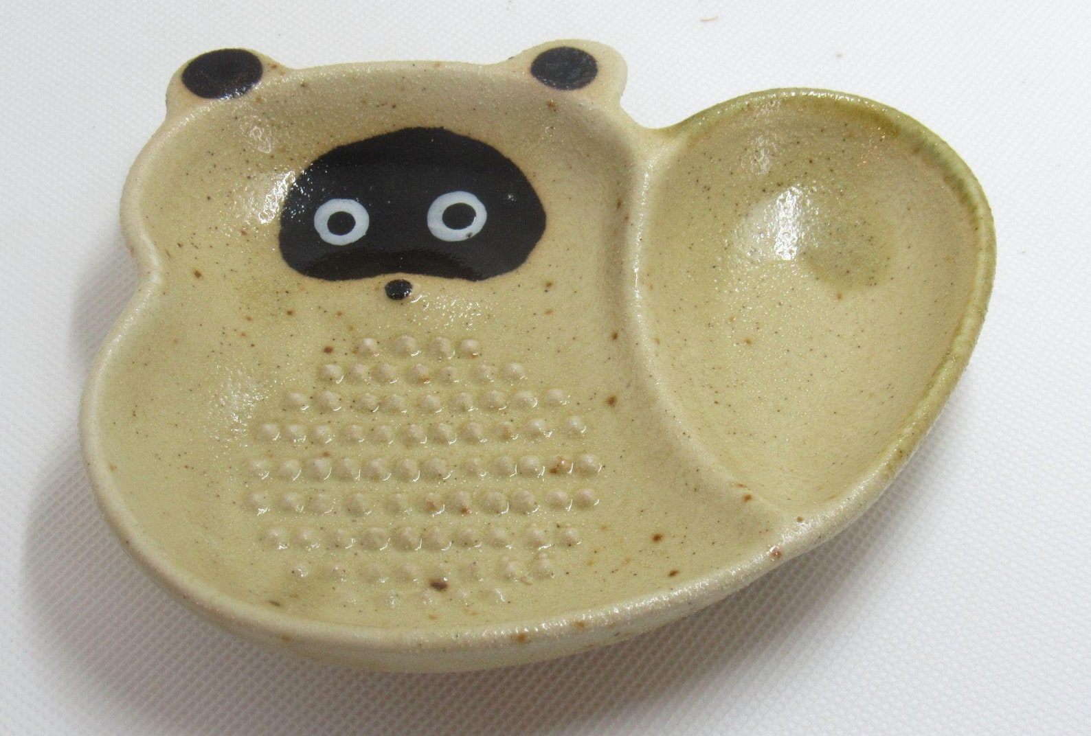 Small Ceramic GRATER Wasabi / Wasabi Grater Tanuki Japanese Etsy