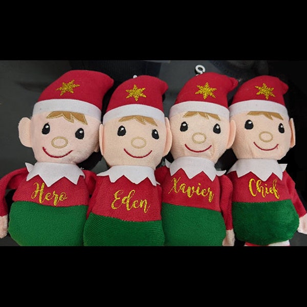 Regalo de oficina, Navidad de felpar, Elfo personalizado, Regalo de oficina en casa, Regalo de Navidad, Elfos personalizados, Enviar hoy, Navidad de elfos, elfo personalizado