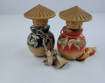 Japanese Kokeshi Doll/ japanese doll/ Japan doll/ wood doll/ Asian doll/ kokeshi from Japan