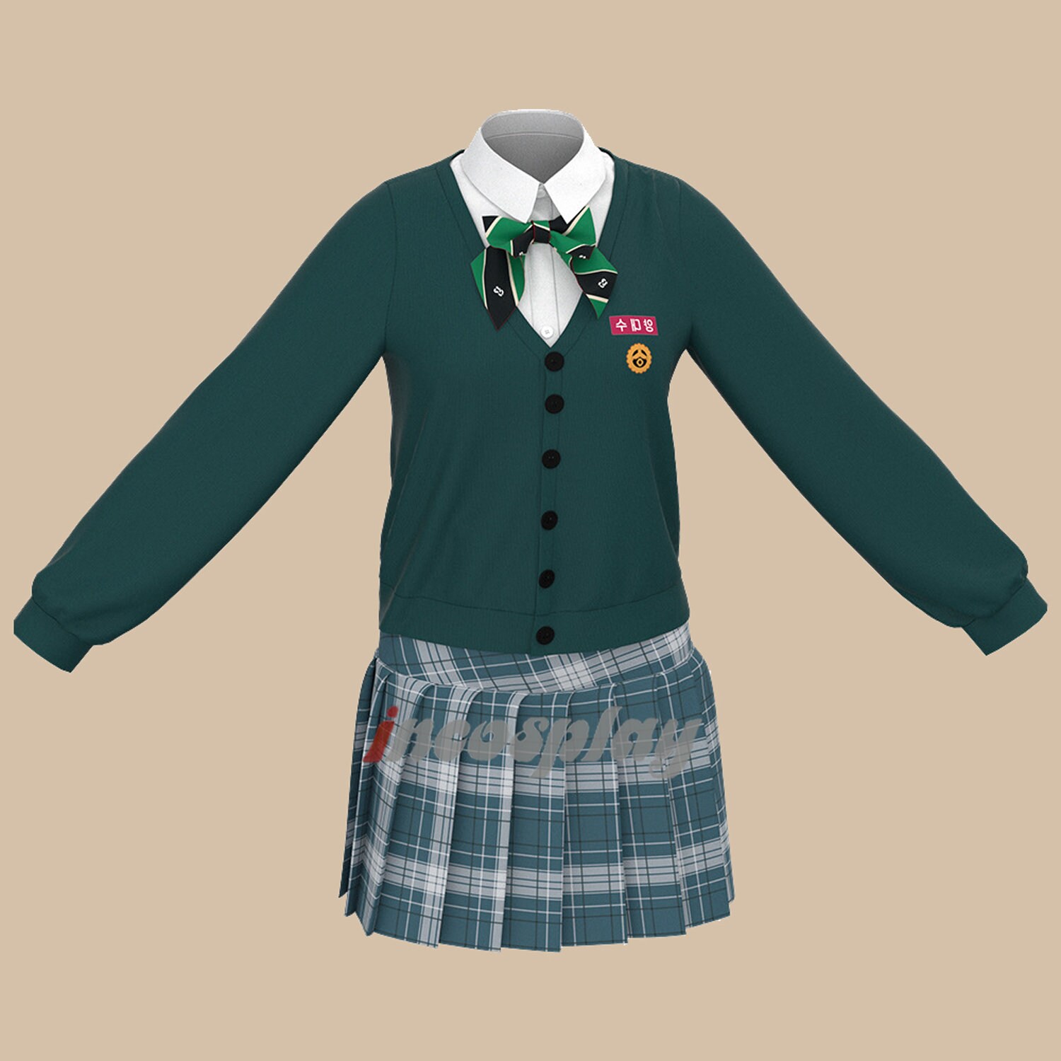 Costume All Of Us Are Dead All of Us Are Dead Cosplay Costume Female School Uniform Suit - Etsy
