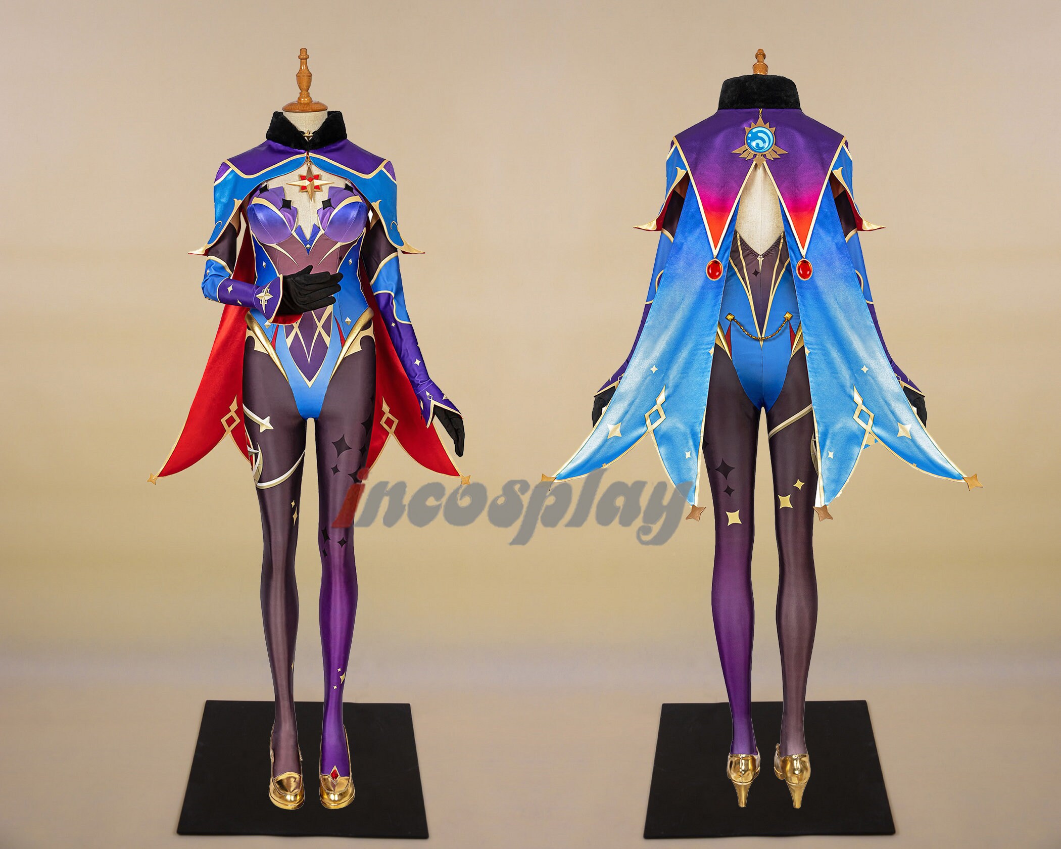 Genshin Impact Mona Cosplay Costume | Etsy