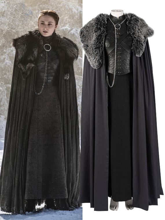 Sansa Stark Costume Game of Thrones Season 8 Cosplay - Etsy