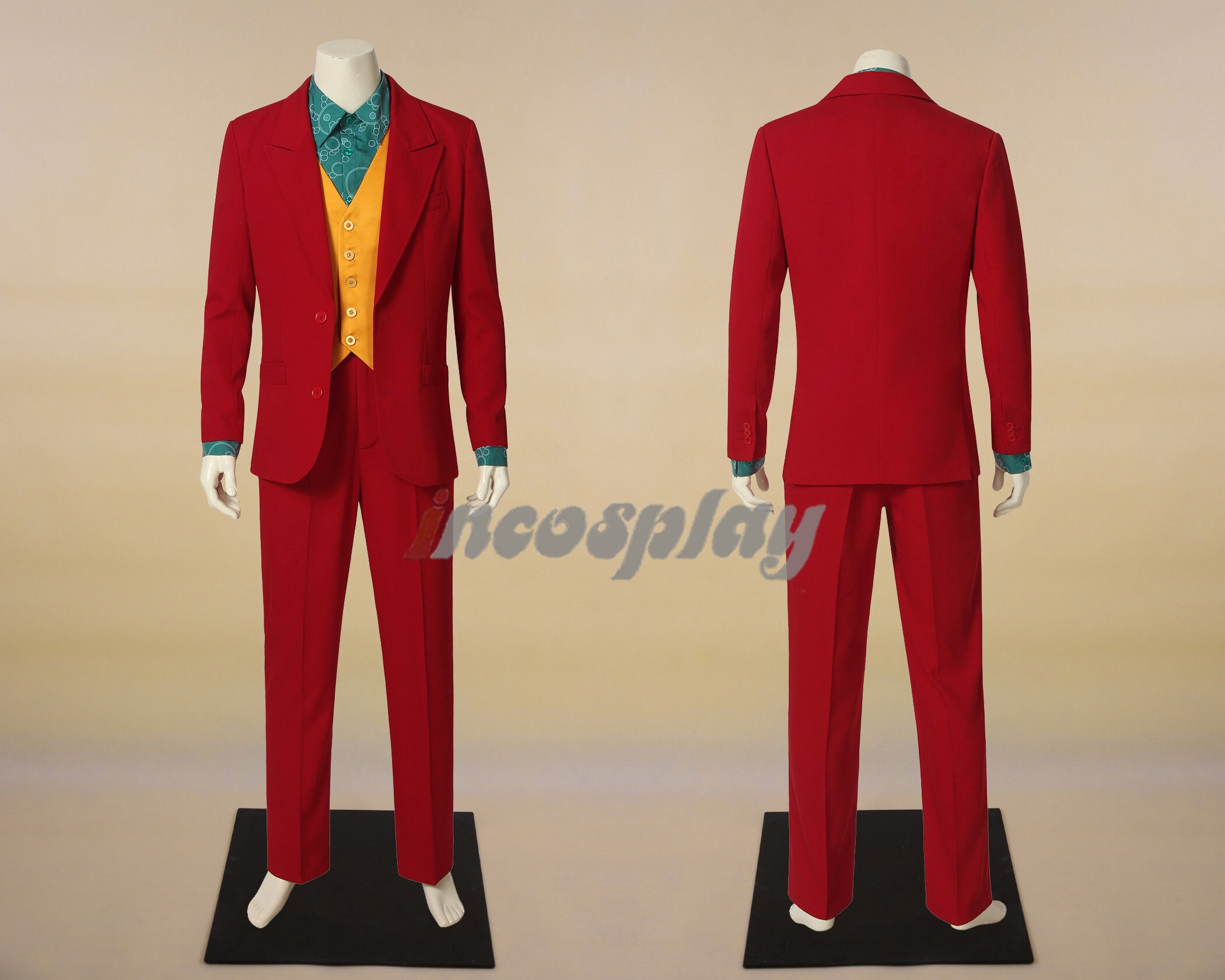 Joaquin Phoenix Arthur Fleck Eric Border Jack Napier Cosplay Costume
