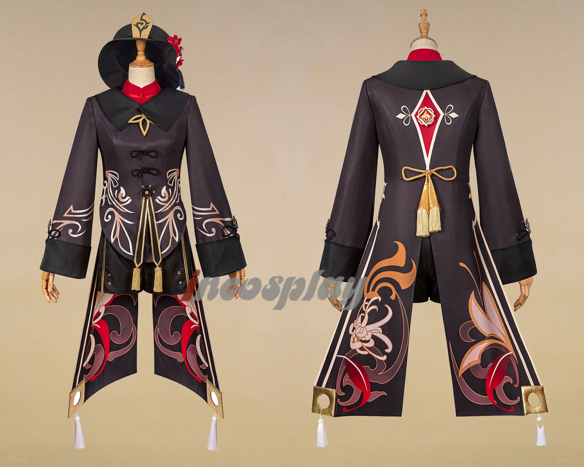 Hu Tao Cosplay Genshin Impact Costume