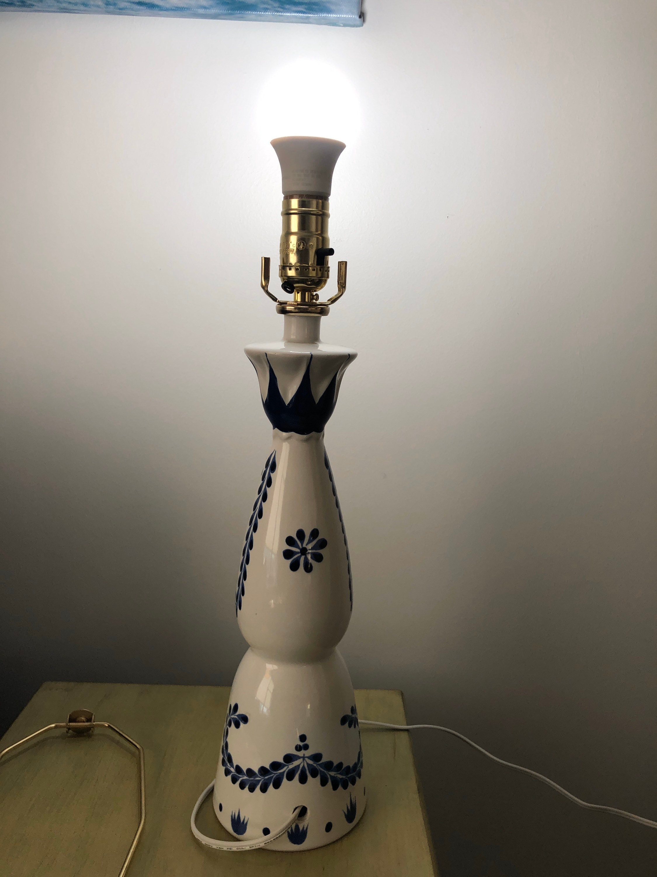 Clase Azul Reposado tequila Ceramic Lamp Etsy