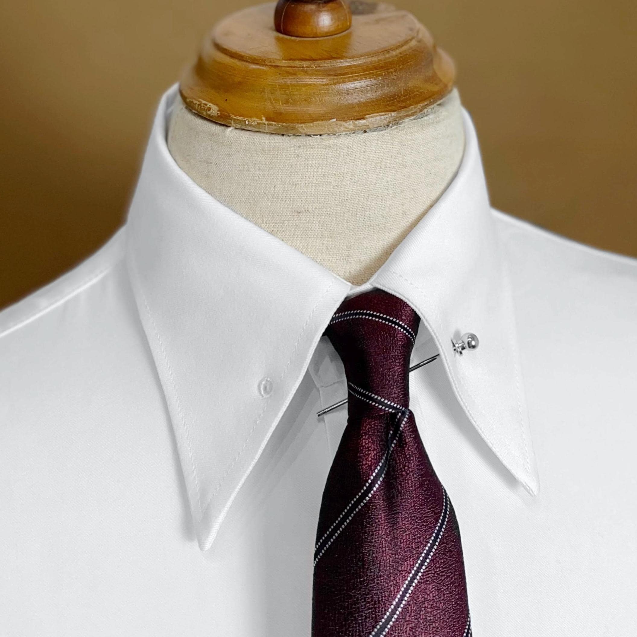 bar collar dress shirts Amazon.com: Men's Club Collar Dress Shirt with Pin Collar Bar | Long Sleeve