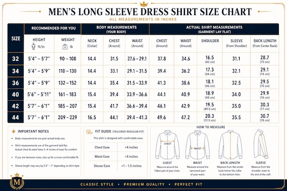 dress shirt collar size chart Amazon.com: Gold Label Men's Big and Tall Non-Iron Long Sleeve Pocket Dress Shirt Button-Down Collar Wrinkle-Resistant (Punch 122, 18.5 x 34/35 Big) : Clothing, Shoes & Jewelry