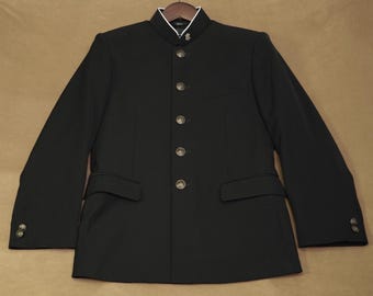 50kg 1m63 School’s uniform jacket from Japan, Japanese boy’s uniform, vintage Gakusei for cosplayer