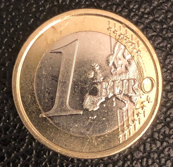 Coin 1 Euro Italy 2017 Italy leonardo Da Vinci Vitruvius Man Rare 