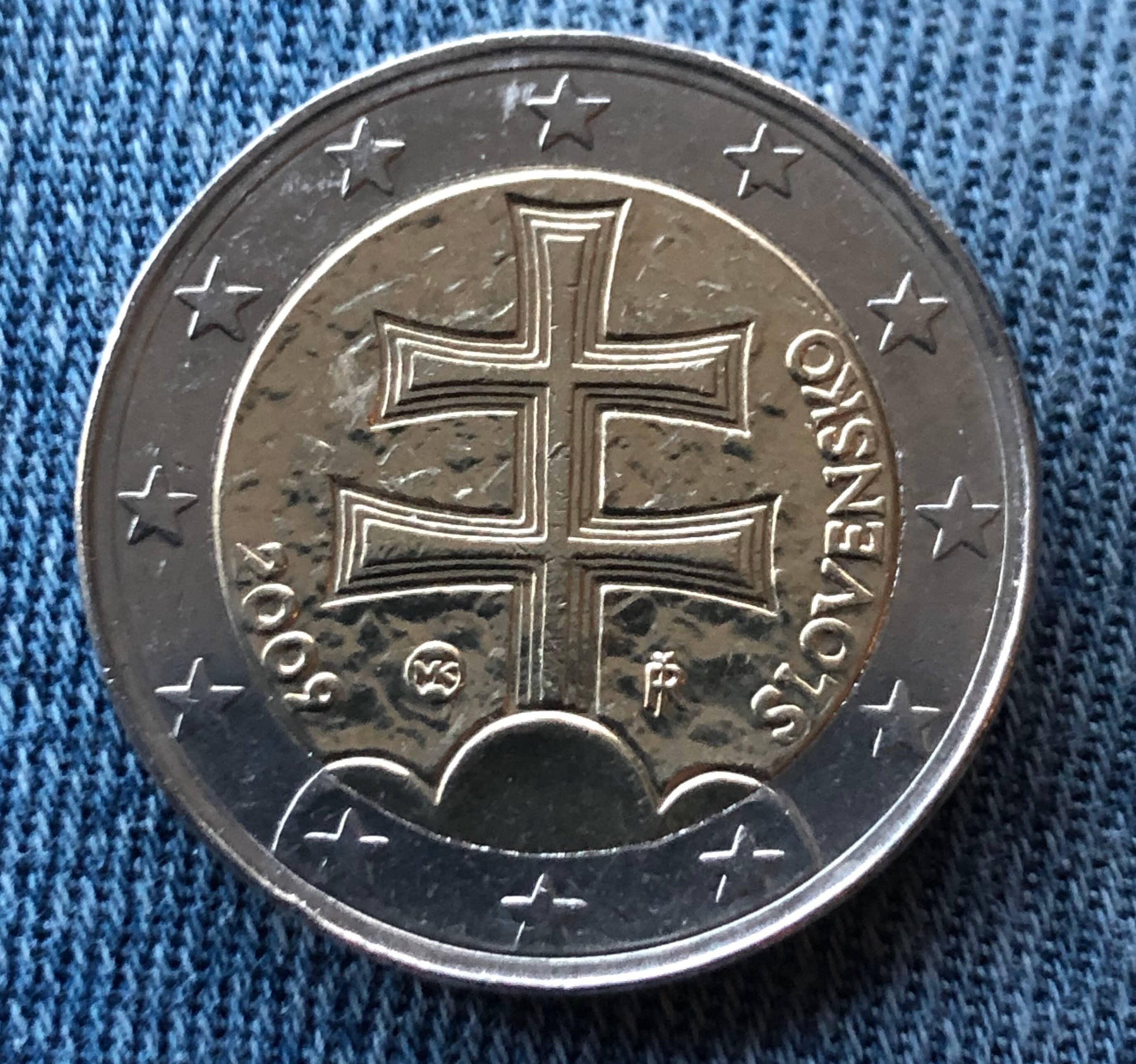 Pièce De 2 Euros Slovensko 2015 Valeur Pièce 2 Euro Slovaquie Slovensko 2009 - Etsy France
