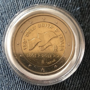 2 euro coin Italy Italia 2011 - Commemorative 150 years of Italian unification