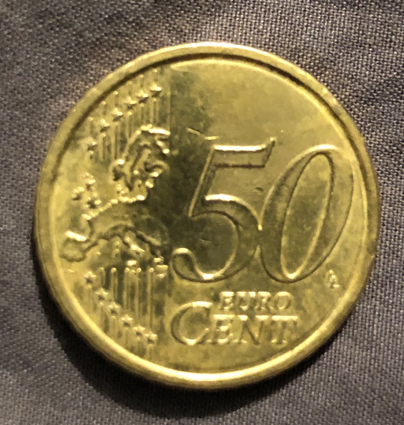 Munt 50 Eurocent Vaticaanstad 2017 Wapen Van Paus Franciscus Etsy 