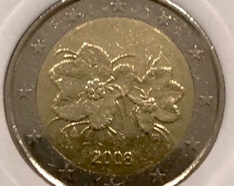 希少硬貨[フィンランド] 1centユーロ硬貨x50枚の筒1本 希少硬貨