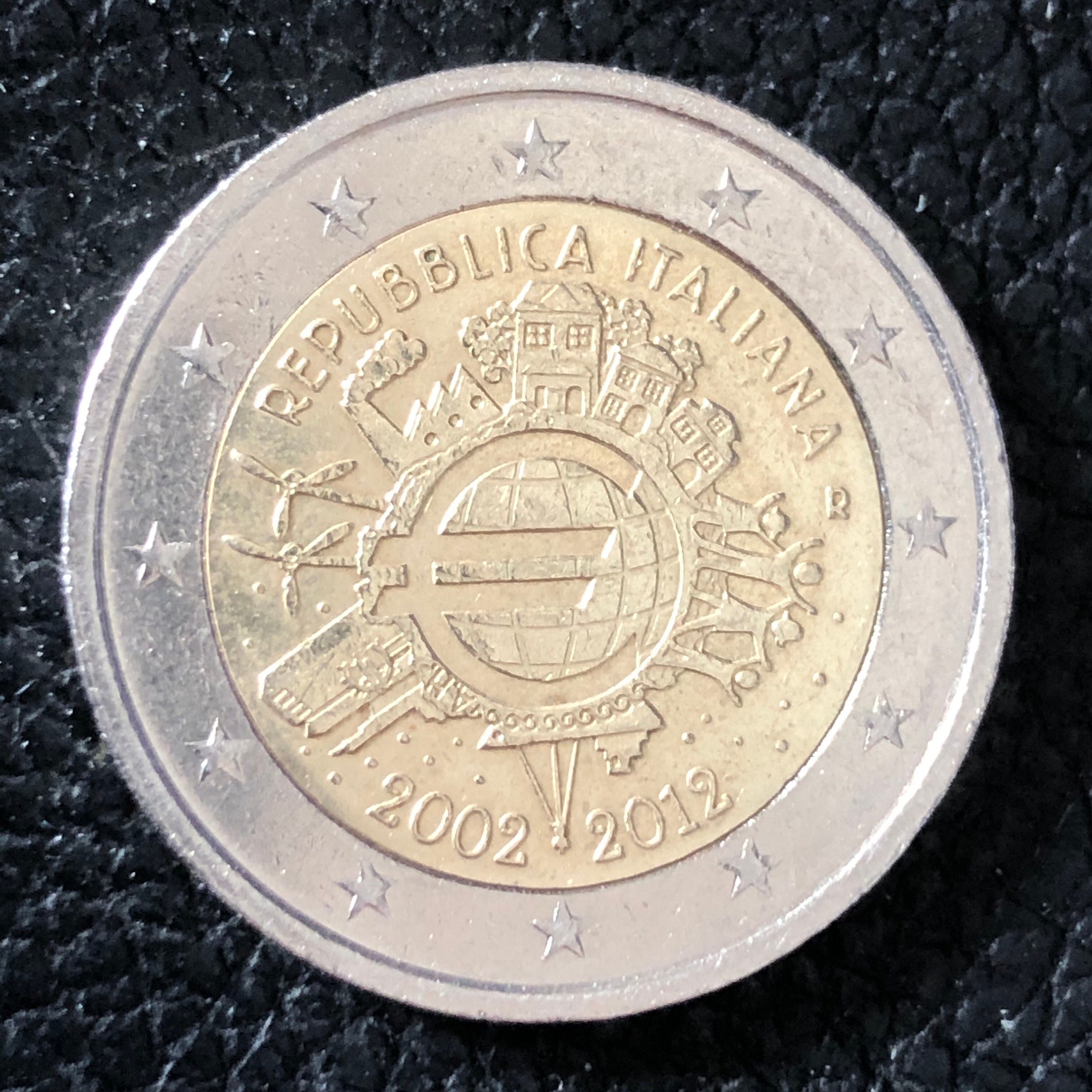 5 monedas 2 euros Italia Conmemorativo RARE | Etsy