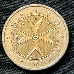 Coin 2 Euro Malta 2015 - Rare