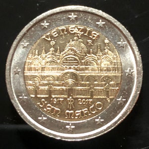 Coin 2 Euro Italy Italia 2017- commemorative Venice Venezia San Marco