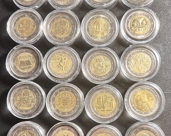 海外硬貨　ユーロコイン 、レアコイン　まとめ スペイン ユーロ コイン 硬貨 コンプリート まとめ売り - メルカリ