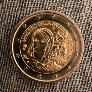 Coin 2 Euro Italy Italy 2018 - Commemorative Ministry of Health