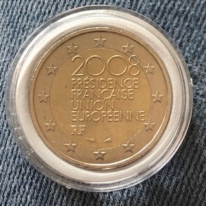 2 euro commemorative coin France 2008- Présdence FRANÇAISE Union Europeénne